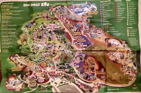 Zoo map