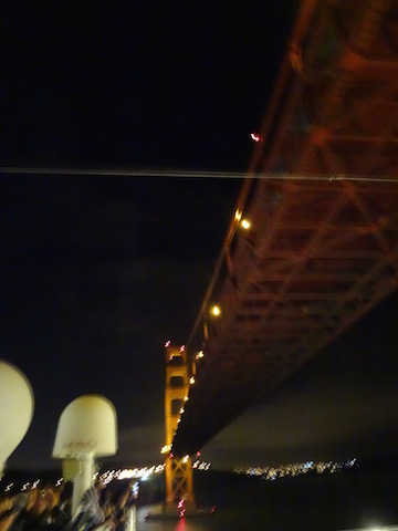 Under Golden Gate Bridge