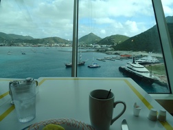 Breakfast before St. Maarten