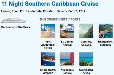 7 Night Southern Caribbean Cruise