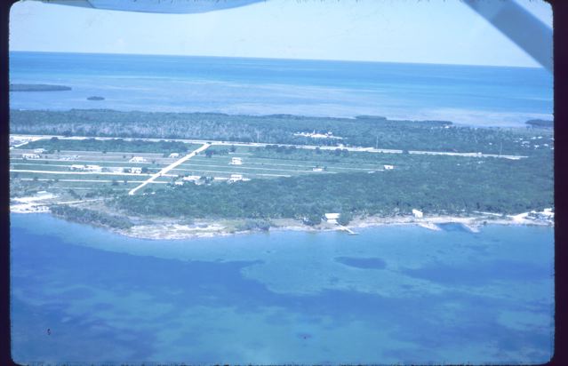 Aerial photos of Sanctuary area, Key Largo 1964